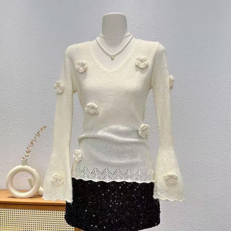 Women's FallWinter Slim Fashionable Sweater