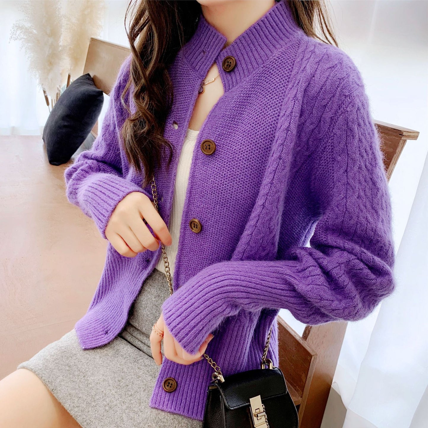 Women's Bandage Dress Outer Tops Outer Wear Korean Style