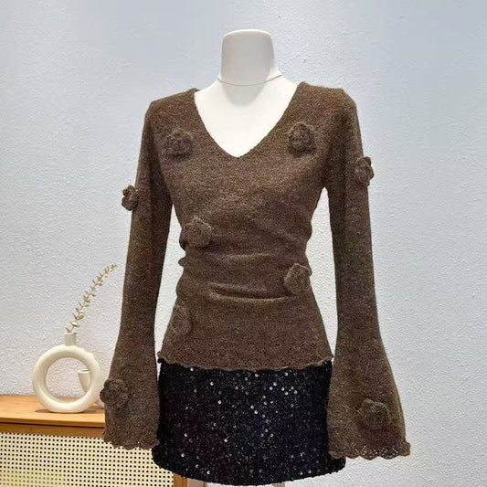 Women's FallWinter Slim Fashionable Sweater