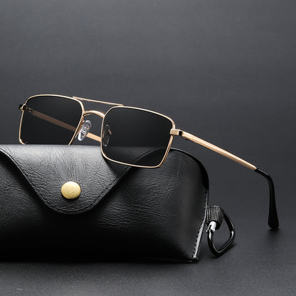 New Fashion Trendy Double Beam Stylish Sunglasses