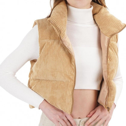 Vest Sleeveless Cotton Coat Jacket Women